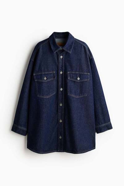 H&M Oversized denim shirt