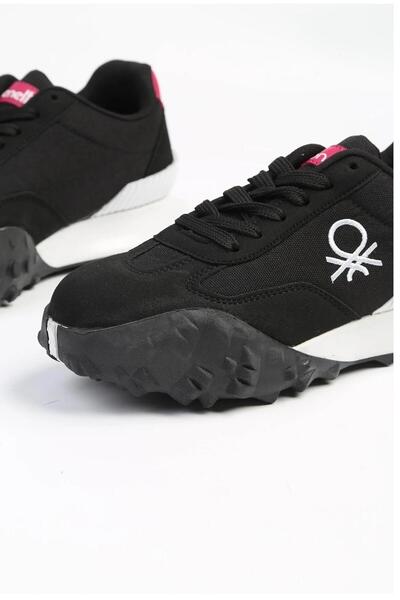 Benetton Bn-31090 Siyah Kadın Spor Ayakkabı