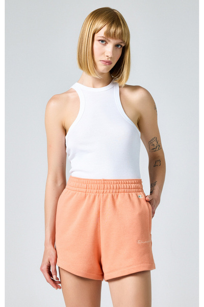Champion Eco Future Shorts Organik Pamuk Turuncu Kadın Şort -116220-PS178