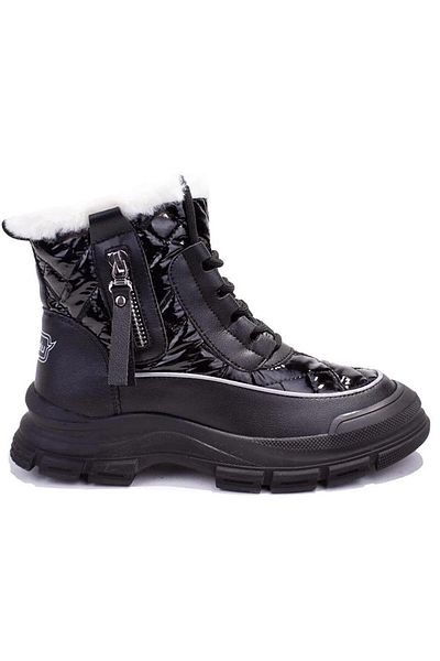 NORT OF WILD Gamelu 23Kz Bowl Black Shearling Women's Boots
