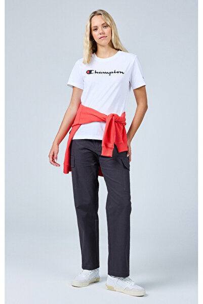 Champion Eco Future Cargo Pants Organik Pamuk Siyah Kadın Pantolon-E20008-ES503