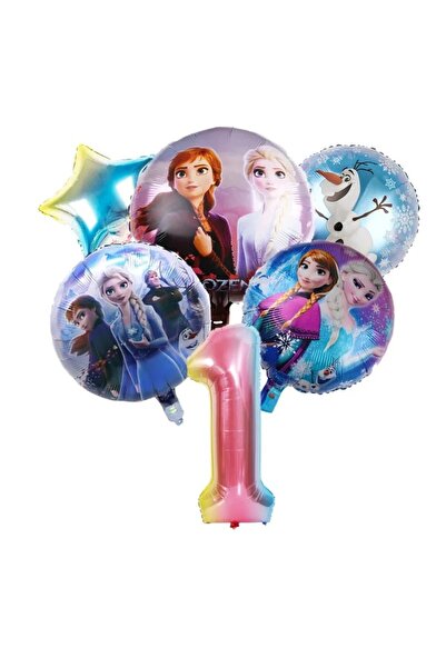 DÜVENCİ TİCARET SET DE BALONI FOIL DE 6 PIESE CU TEMATICA PAȚULUI ZIMĂRILOR F...