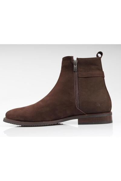 Pierre Cardin 699707xl Kahve Nubuk Fermuarlı Erkek Klasik Bot