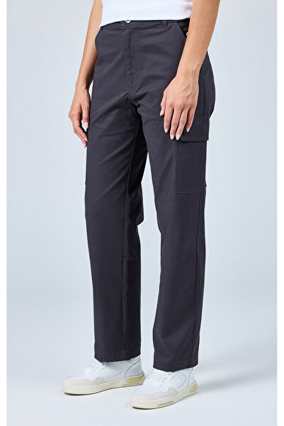 Champion Eco Future Cargo Pants Organik Pamuk Siyah Kadın Pantolon-E20008-ES503