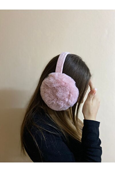 sema aksesuar Soft Plush Winter Earmuff Protective from Cold - Hairy Soft Plush Earmuff