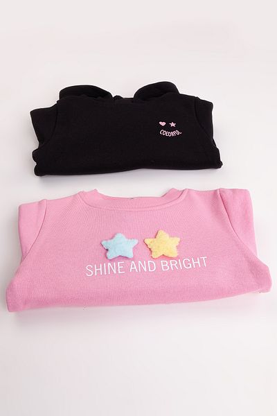 Harika KIDS Girl's 2-Pack Basic Sweatshirt