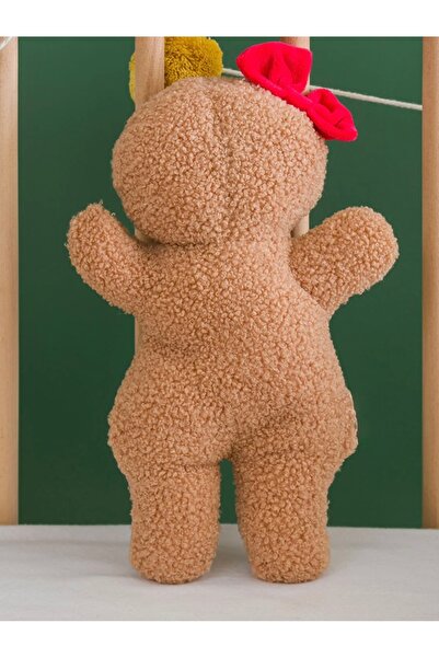 LC Waikiki New Year Special from Renkli̇mağazadan Brown Cookie Man Figured Baby Pillow 30 cm