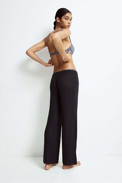 H&M Rib-knit trousers