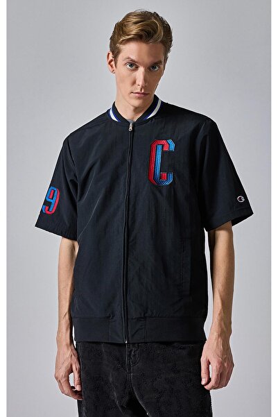Champion Bookstore Full Zip Top Siyah Erkek Ceket -218513-KK001