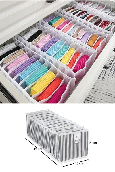 Tvet Συρτάρι Ακορντεόν Organizer Mideum 15 x 43 x 14 cm