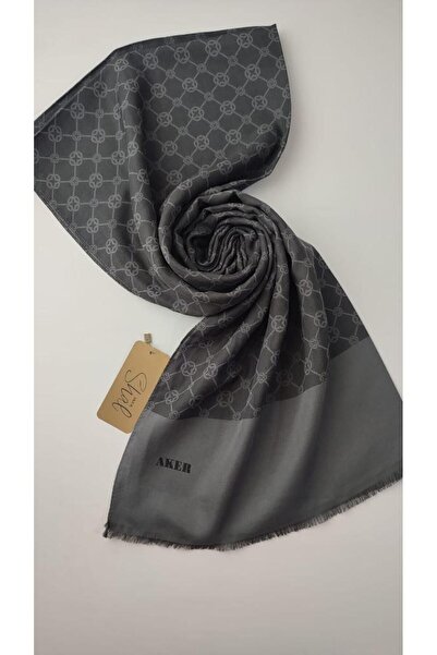 Aker Elegance Monogram Şal