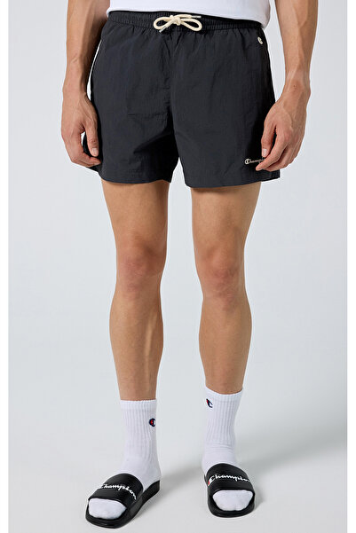 Champion Eco Future Beachshort Organik Pamuk Siyah Erkek Mayo-219790-ES503