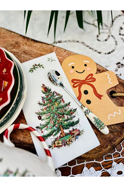 Antique Dream Christmas Tree Garson Katlama Sunum Peçetesi 16lı