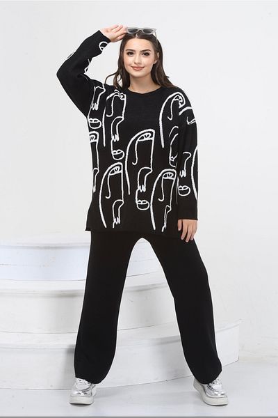 Canan Triko Women's Knitwear Double Set