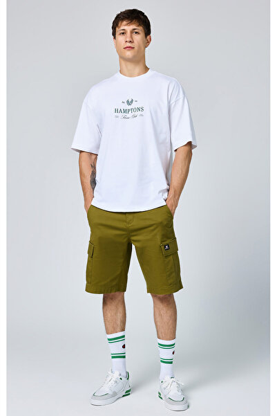 Champion Bookstore Bermuda Yeşil Erkek Şort-219866-GS573