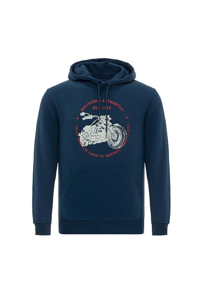 ROUTEFIELD Harvey Navy Blue Men's Sweatshirt