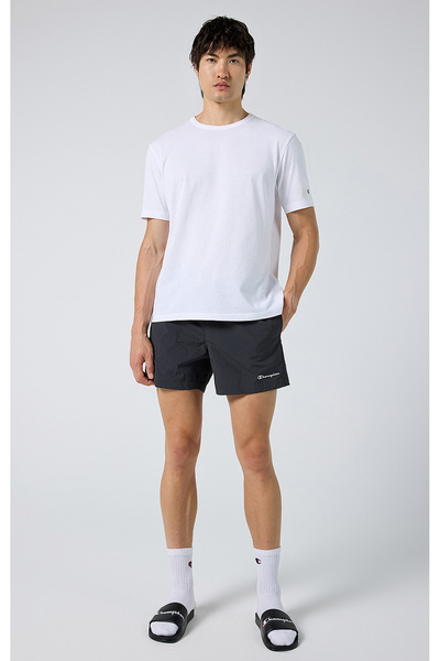 Champion Eco Future Beachshort Organik Pamuk Siyah Erkek Mayo-219790-ES503