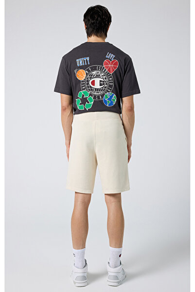 Champion Icons Bermuda Bej Erkek Şort Bej Erkek Şort -219941-YS137