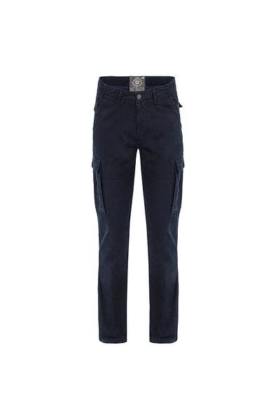 ROUTEFIELD Navy Blue Woods Men's Trousers