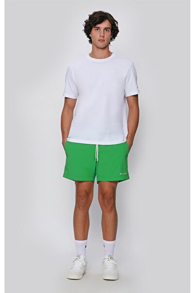 Champion Eco Future Beachshort Organic Cotton Green Men's Swimwear-218553-Gs004