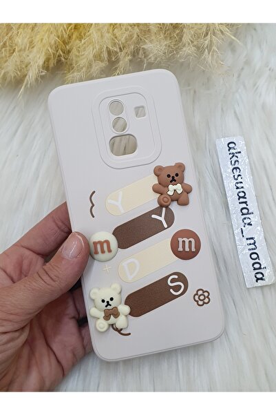 Aksesuarda Moda حافظة سيليكون متوافقة مع هاتف سامسونج جالاكسي J8 وA6+ PLUS