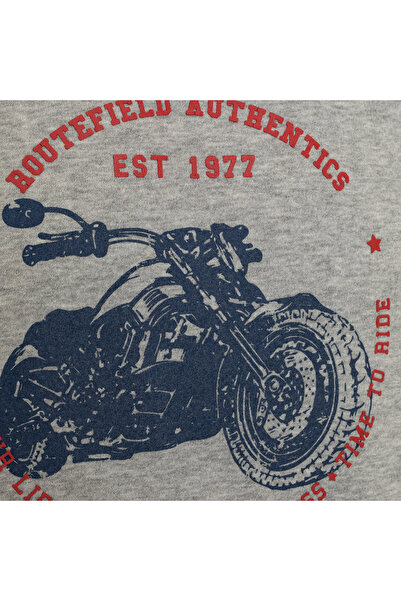 ROUTEFIELD Harvey Erkek Gri Sweatshirt ERKEK SWEATSHIRT RFHARVEY2223