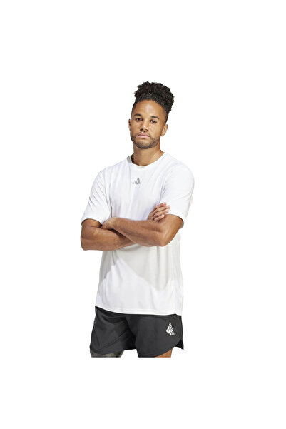 adidas Men's T-Shirt Hit 3s Mes White - Is3718