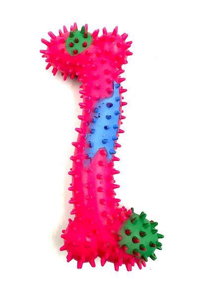Tasma Market Purple Oblique Bone Model Teether Tartar Cleaner Dog Toy