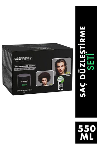 Gummy Hair Straightening Set Hair Straightener Set