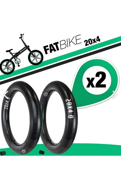 örel bisiklet FAT BİKE 20 X 4.00 İÇ LASTİK 2 li SET BUTYL A KALİTE RKS VOLTA ...