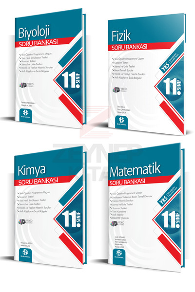 Bilgi Sarmal Yayınları 11.Sınıf Matematik Fizik Kimya Biyoloji 2025 Sayısal Set