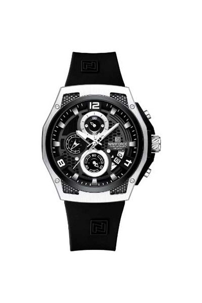 Naviforce Men's Wrist Watch Function Silicone Band 2112
