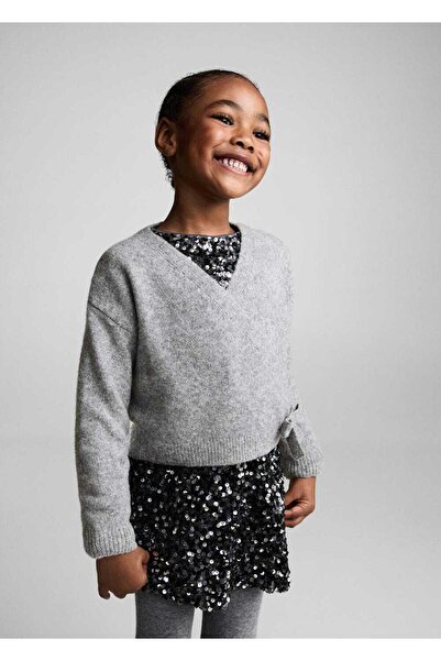 MANGO Baby Fiyonklu triko hırka