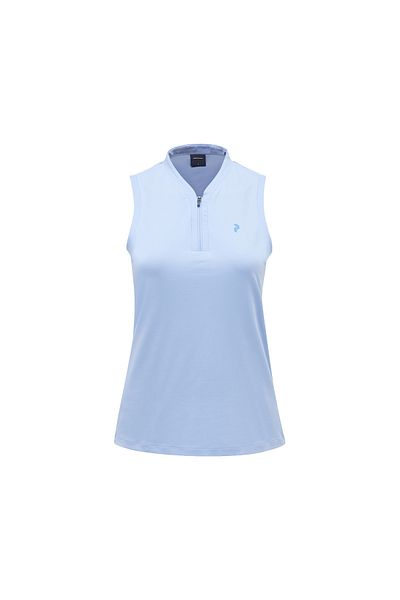 Peak Performance Turf Zip Sl Women's Blue T-Shirt Women's T-Shirt G79497040