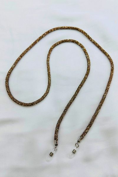 PETEK AKSESUAR Stoned Shiny Glasses Chain