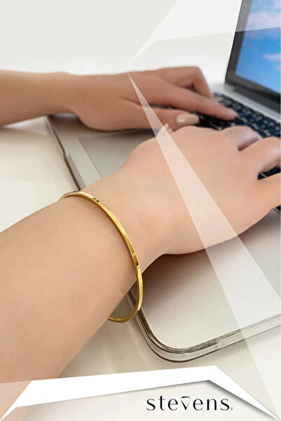 HATİGO Ajdar Bilezik Gold Renk Çelik 3 lü