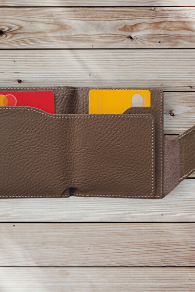 Clavel حامل بطاقات مغناطيسي من الجلد الطبيعي