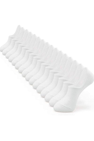 Çorap Bakkalı Unisex 5 Pack Snekaers Λευκές Αόρατες Κάλτσες