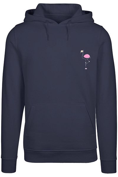 Merchcode Flamingo Fitted Heavy Hoody