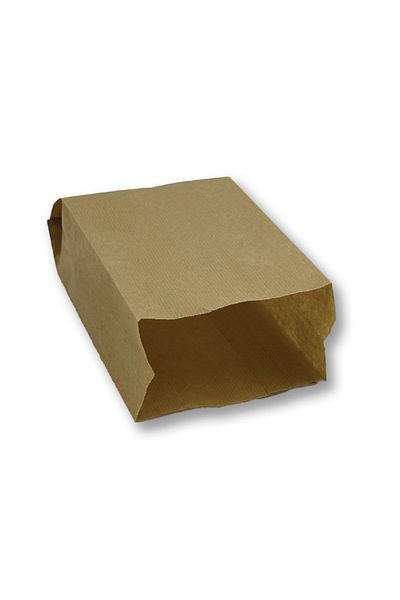 Home Kraft-Şamua Striped Paper Bag - Small Size, Gift Package 12X20,5Cm, Solid Color 500 Pieces