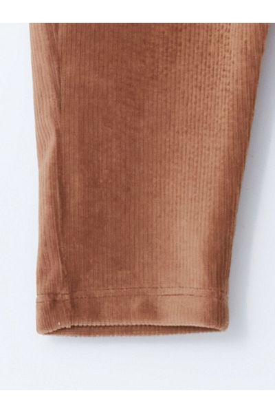 LC Waikiki Elastic Waist Velvet Baby Boy Trousers