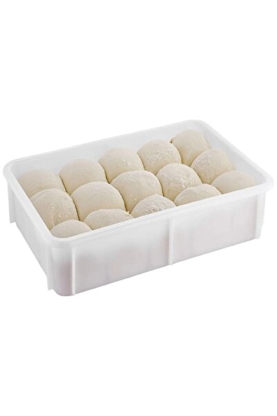 esihome Hamur Saklama Kabı Pizza Pide Lahmacun Hamur Teknesi 600*400*100mm ( ...