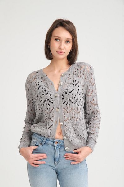 Su Moda Women's Clothing Cardigan Spring Summer Buttoned Pocket Dress Top Cotton Knitwear Cardigan