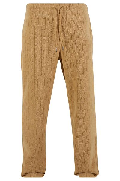 Urban Classics Jacquard Velvet Wide Sweatpants