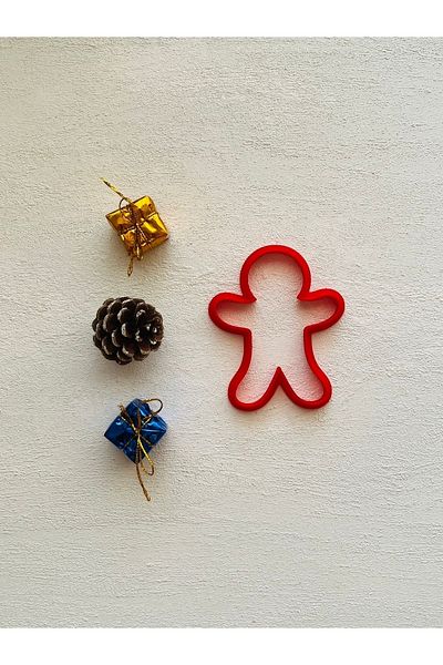 lizzinsa Gingerman Christmas Cookie - 8cm Mold