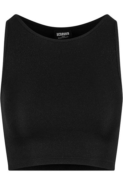 Urban Classics Glitzerndes Crop Top für Damen