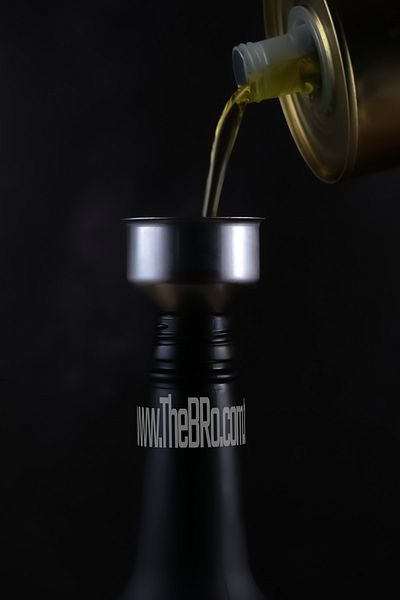 TheBRo Multi-Purpose 4.8cm Mini Steel Metal Funnel, Oil Pot Oil Pot Funnel