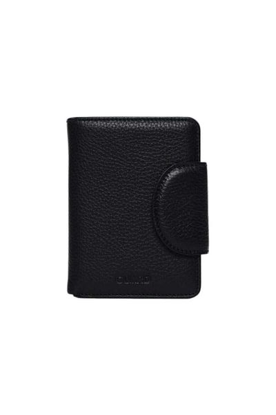GUARD Women's Leather Wallet with Black Compartments