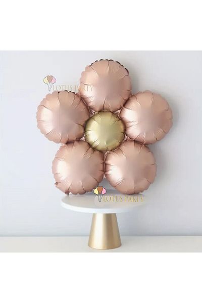 LOTUS PARTY Retro Rose Gold Color Pataya Foil Balloon