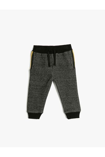 Koton Jogger Sweatpants with Tie Waist Pocket